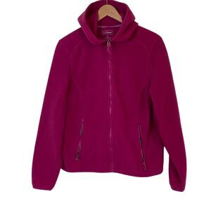 L.L. Bean Women's Pink Fleece Jacket
